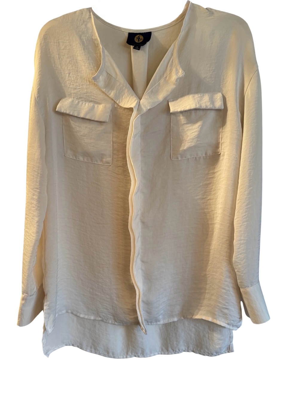 Adrienne Vittadini Cream Blouse